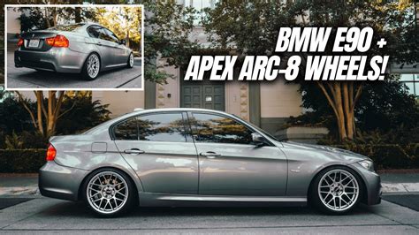 BMW E90 BEST & MOST AGGRESSIVE WHEEL SETUP! (APEX WHEELS!) - YouTube