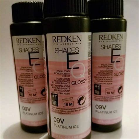 Redken Shades EQ 9V Platinum Ice Trio | Etsy