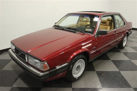 1991 Volvo Bertone 780 Turbo Coupe 162363 Miles Red Pearl Metallic ...