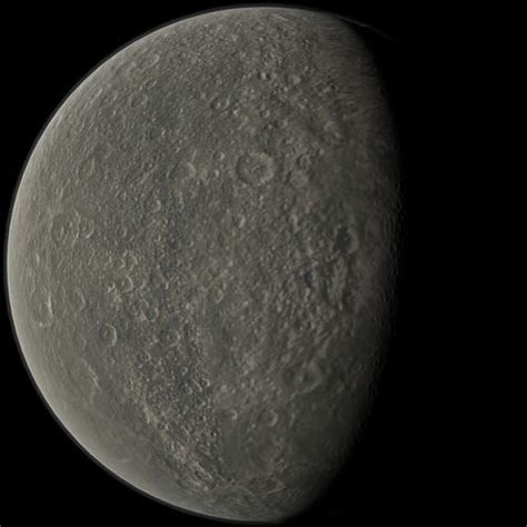 Moon Rhea 3D Model MAX 3DS | CGTrader.com