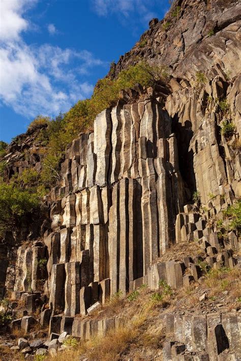 Basalt columns stock photo. Image of column, abstract - 39945148