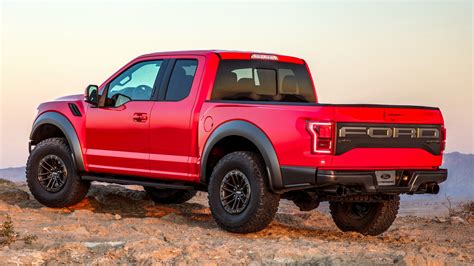 Ford F 150 Raptor Super Cab Pickup Red Car HD Ford Raptor Wallpapers ...