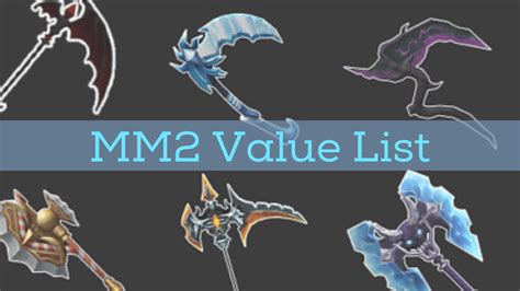 All MM2 Values: Updated MM2 Value List 2023 [100% Working] - Read Esports