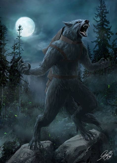 Werewolf Commission by https://www.deviantart.com/entar0178 on ...