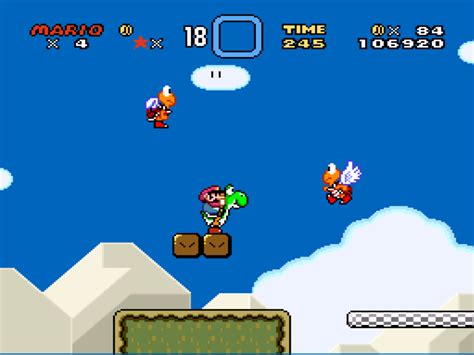 Super Mario World Super Nintendo Entertainment System (SNES) ROM ...