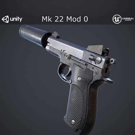 3D model Mk 22 Mod 0 VR / AR / low-poly | CGTrader