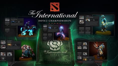 Dota 2 - All 5 Immortal International 3 Items [Compendium] - YouTube