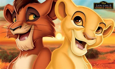 Kiara and Kovu Wallpaper - The Lion King 2:Simba's Pride Photo ...