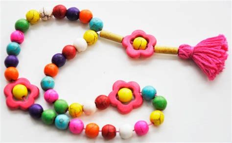 Prayer Dhikr Beads Tasbeeh using Howlite stone Great gift for kids Eid ...