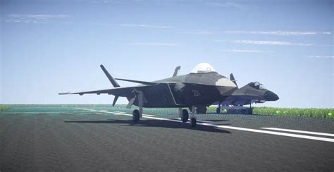 [MCheli]Chengdu J20(歼20) Stealth Fighter Content Package Minecraft Mod