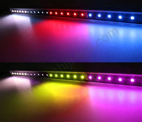 Programmable 48pixels Dimmable Rgb Led Bar Dmx Aluminium Angle Stick ...