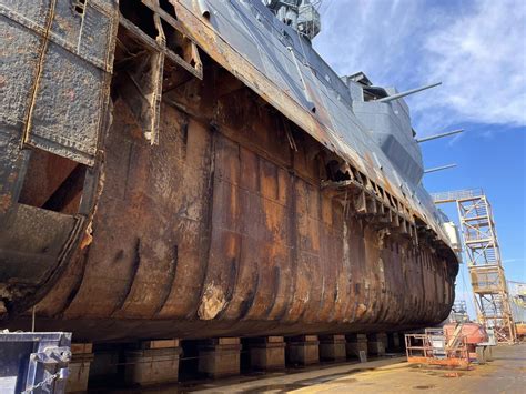 Historic Battleship Texas, parked for repairs, seeking high-traffic ...