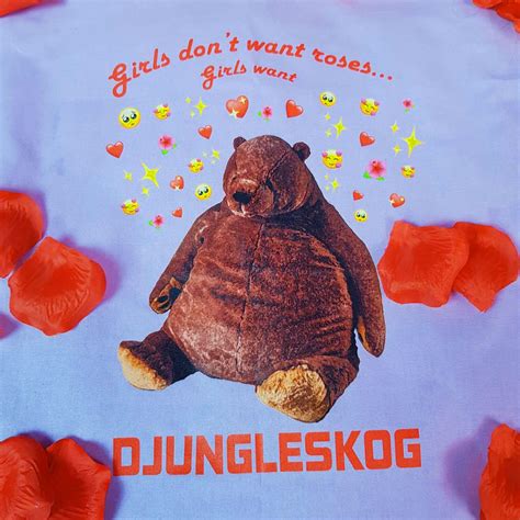 Girls Want Djungleskog Ikea Bear Meme Cotton Tote Bag - Etsy