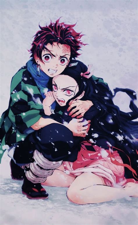 Nezuko and Tanjiro Wallpaper : r/DemonSlayerAnime