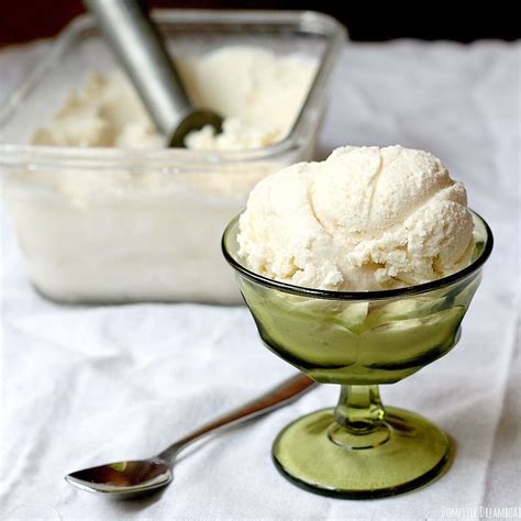 No Cook Vanilla Ice Cream (Three Ingredients!) - Domestic Dreamboat ...