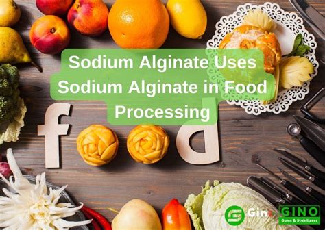 8 Most Common Sodium Alginate Uses: Sodium Alginate in Food