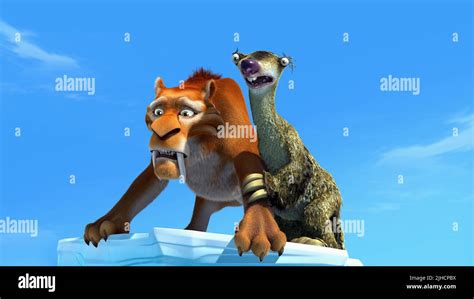 DIEGO, SID, ICE AGE: THE MELTDOWN, 2006 Stock Photo - Alamy