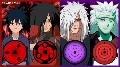 COMO FOI CADA EVOLUÇÃO DO SHARINGAN DO MADARA UCHIHA - YouTube