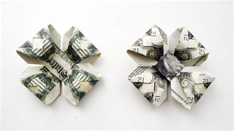 Origami Flower Dollar Bill Instructions - teachcreativa.com