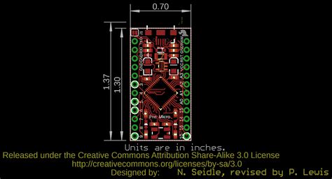 Sparkfun Pro Micro Schematic