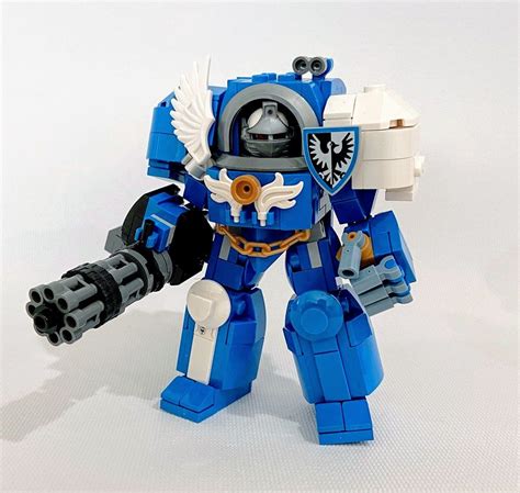 Lego Warhammer 40k Terminator (Indomitus Pattern) | Lego pictures, Lego ...