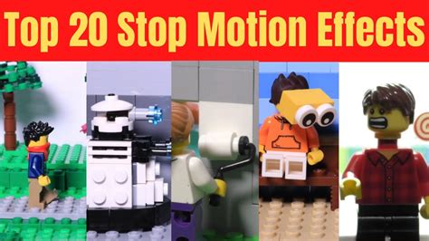 Top 20 Lego Stop Motion Special Effects | How to make Special Effects ...