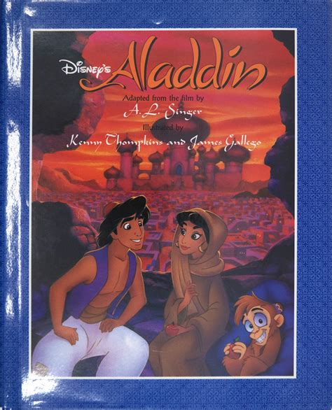 Aladdin Signed Hardcover Storybook - ID: maraladdin19142 | Van Eaton ...