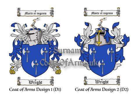 Wright (Scotland) Coat of Arms (Family Crest) Image Download