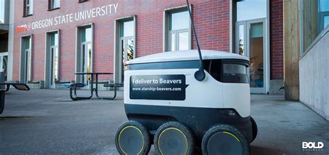 Food Delivery Robots on College Campuses Are the Future