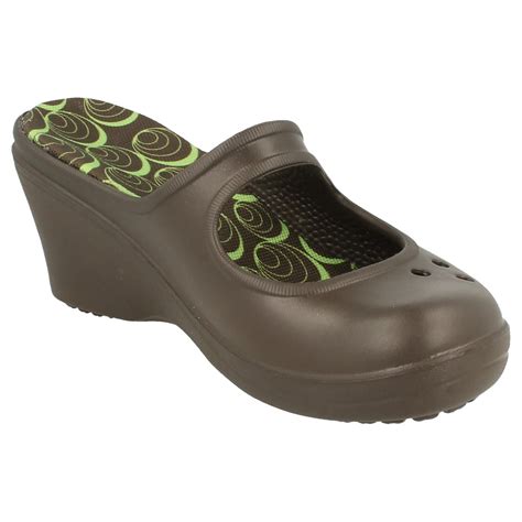 Ladies Crocs Slip On Shoes Frances Women