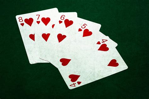 Poker Hands - Straight Flush 2 Photograph by Alexander Senin