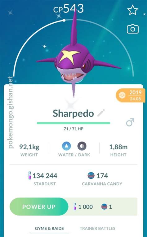 Shiny Sharpedo - Pokemon Go