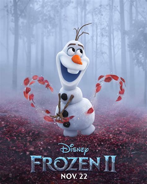 Frozen 2 Character Poster - Olaf - Frozen 2 Photo (43059942) - Fanpop