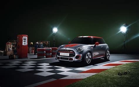 Wallpaper ID: 735638 / Mini Cooper Concept, john, 2K, red, concept ...