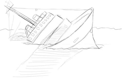 Ship Sinking Drawing at GetDrawings | Free download