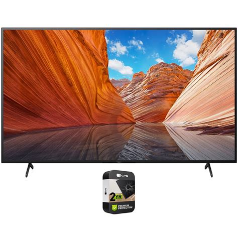 Sony KD55X80J 55 Inch 4K Ultra HD LED Smart TV (X80J)(2021) Bundle with ...