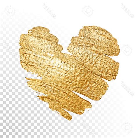 Gold Heart Vector at Vectorified.com | Collection of Gold Heart Vector ...