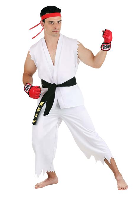 Adult Street Fighter Ryu Costume - Walmart.com