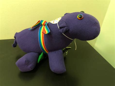 Pippo the Purple Hippo Stuffed Toy – Patrick Marzitelli Science and ...