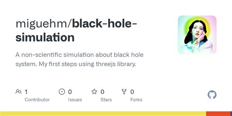 GitHub - miguehm/black-hole-simulation: A non-scientific simulation ...