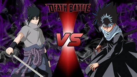 Image - Sasuke vs. Hiei - Naruto vs. Yu Yu Hakusho - Death Battle.png ...