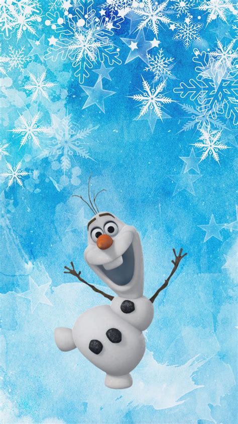 Olaf Snow Frozen Blue Stars Wallpaper | Olaf pictures, Iphone wallpaper ...