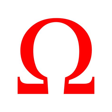 Red Omega Logo