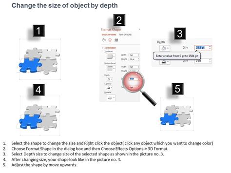 at Four Staged Puzzle Process Chart And Icons Powerpoint Template ...