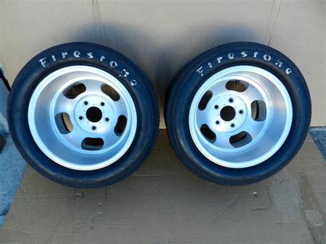 Find 15"x10 US Indy Slot Mag Wheels Rims fit Ford Chevy Pontiac 5x5 ...