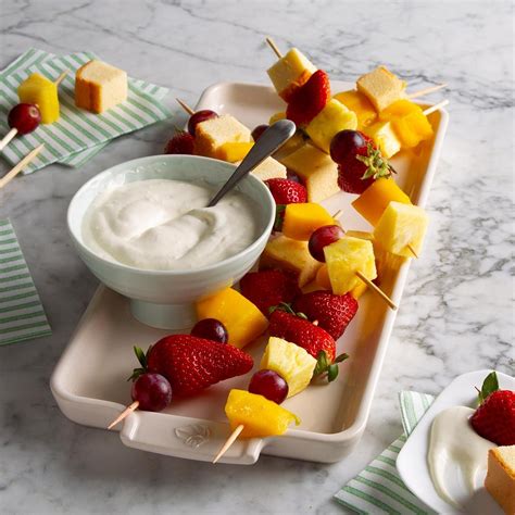 Fruit Kabobs with Margarita Dip Recipe: How to Make It