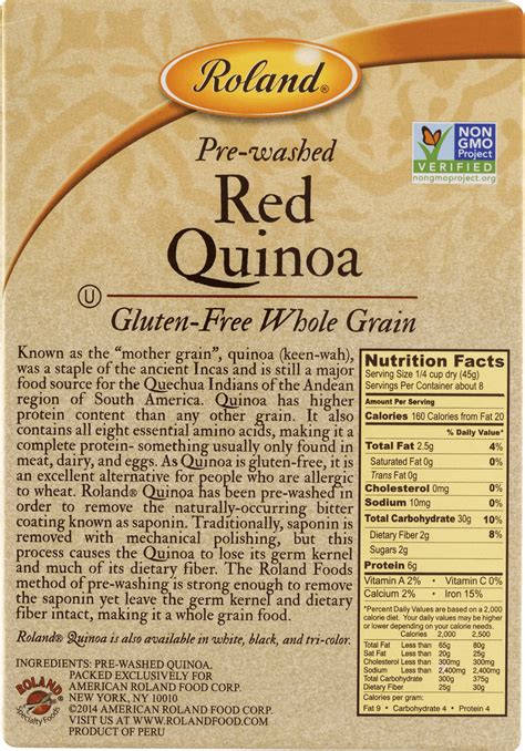 whole wheat quinoa nutrition