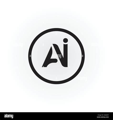 Initial AI Letter Logo With Creative Modern Business Typography Vector ...