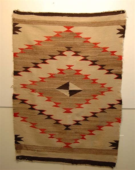 Antique Navajo Rug Native American Indian Southwest Weaving Museum ...