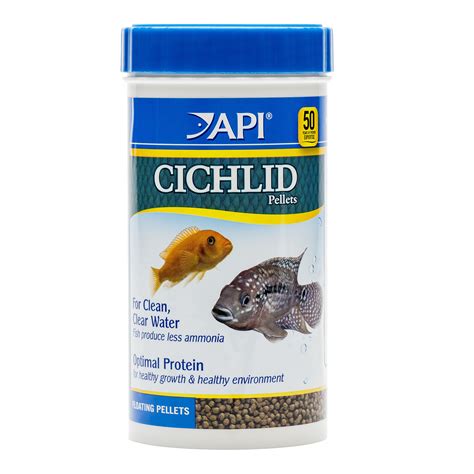 API CICHLID LARGE PELLETS Large Floating Pellets Fish Food 380G ...